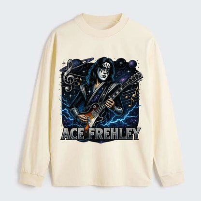 Ace Musical Cosmos - Classic Long Sleeve Shirt - Beige