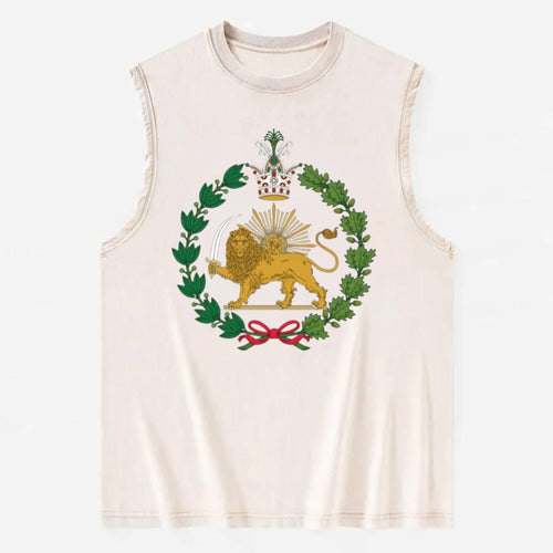 Iran Lion - Vintage Washed Tank