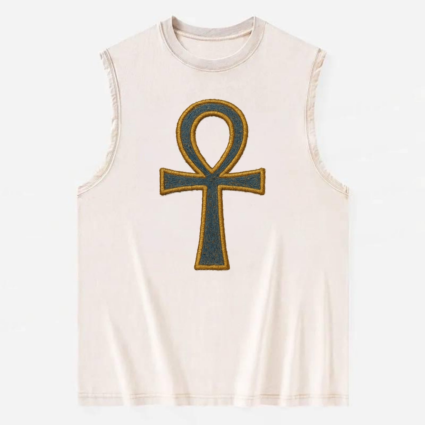 Ankh - Vintage Washed Tank - Beige