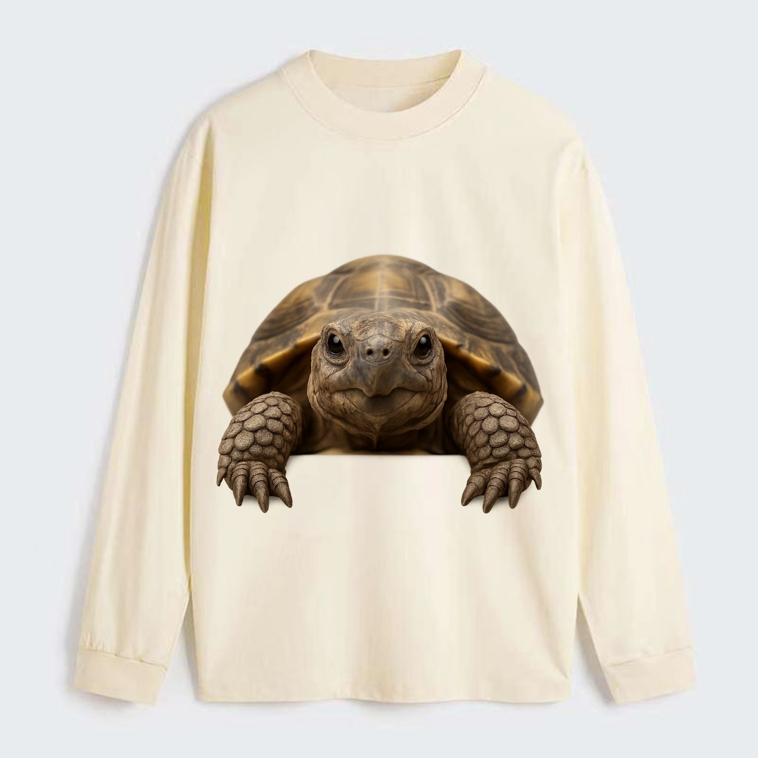 Tortoise  - Classic Long Sleeve Shirt - Beige