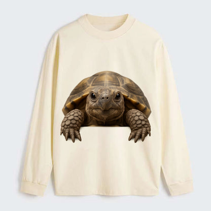Tortoise  - Classic Long Sleeve Shirt - Beige
