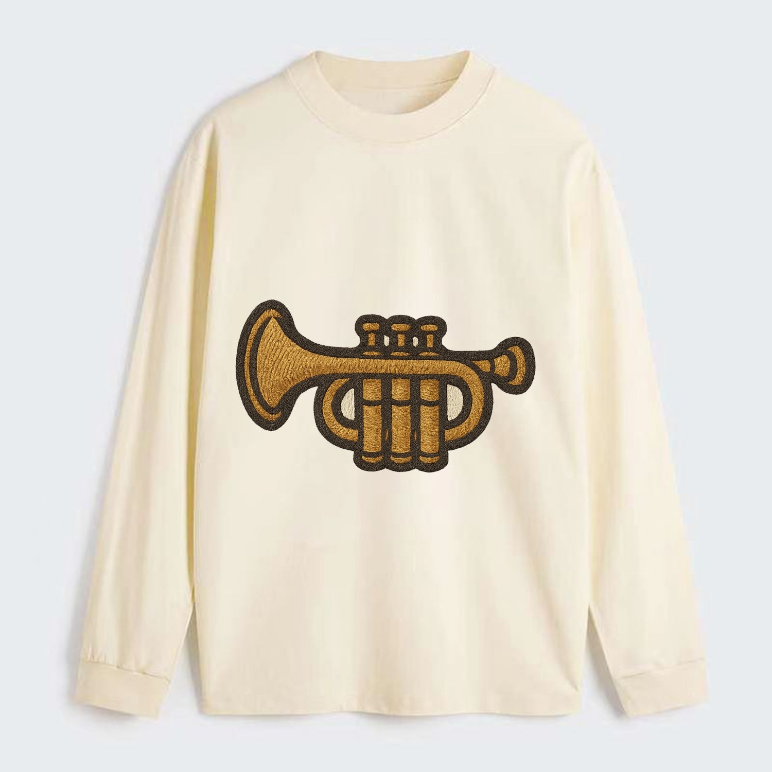 Trumpet  - Classic Long Sleeve Shirt - Beige