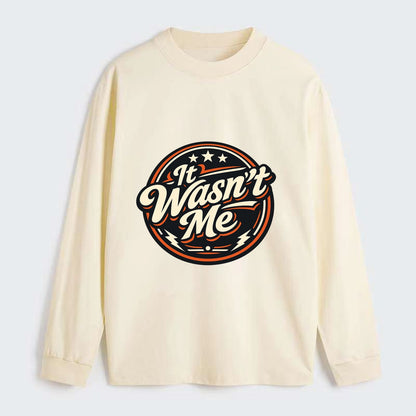 Unapologetic Rebel Emblem - Classic Long Sleeve Shirt - Beige