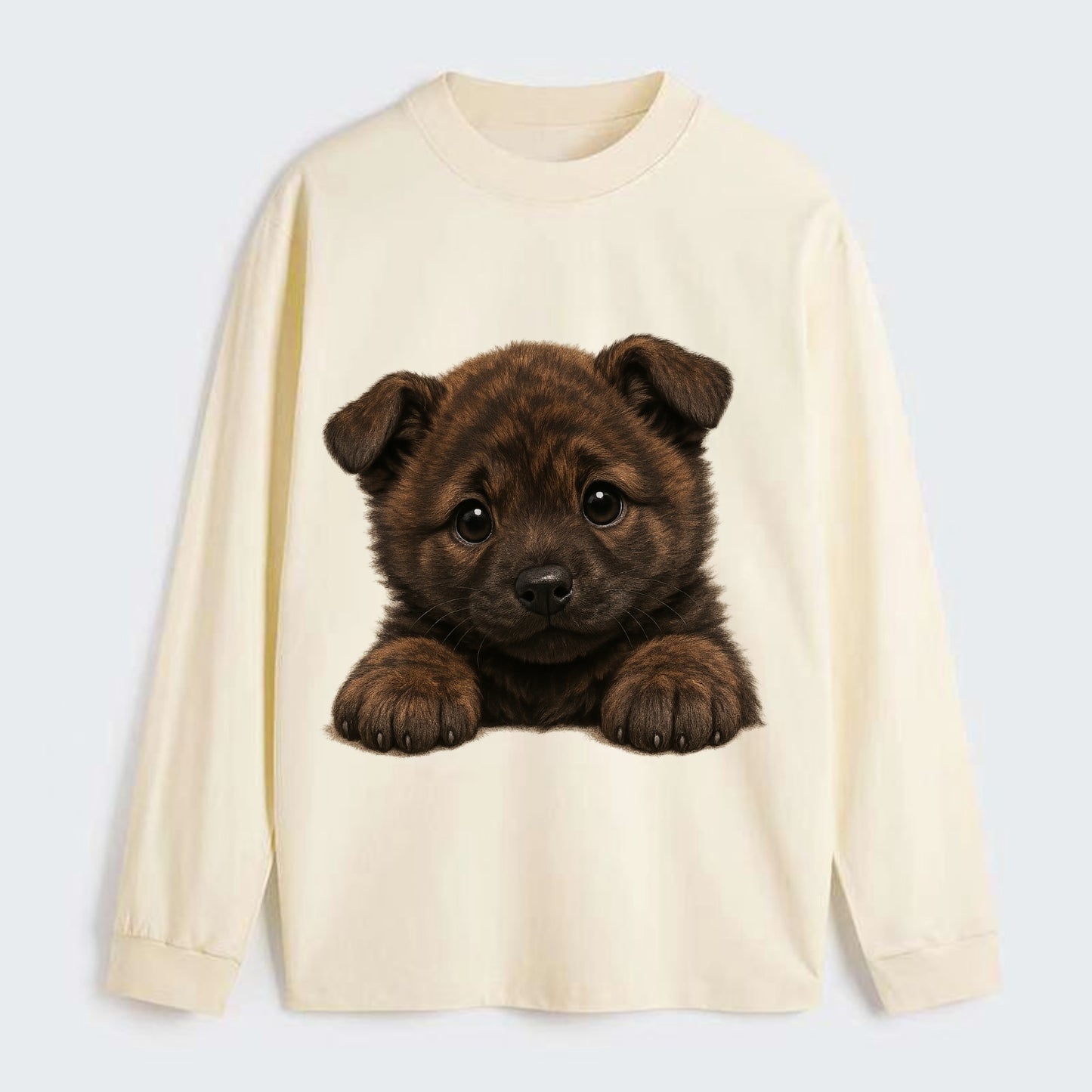 Kai Ken  - Classic Long Sleeve Shirt - Beige