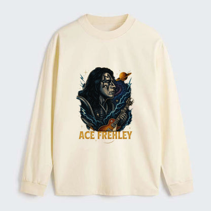 Icon Portrait - Classic Long Sleeve Shirt - Beige