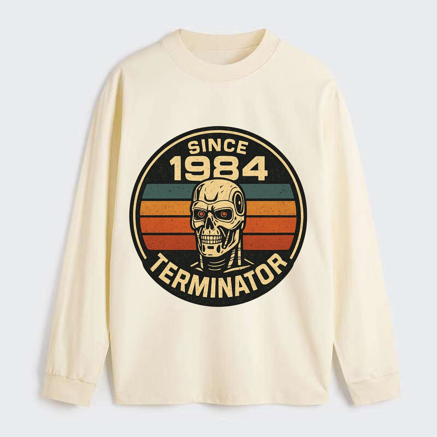 Terminator - Classic Long Sleeve Shirt - Beige