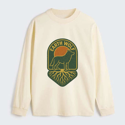 Earth Wolf Roots  - Classic Long Sleeve Shirt
