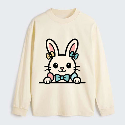 Easter Bunny  - Classic Long Sleeve Shirt - Beige