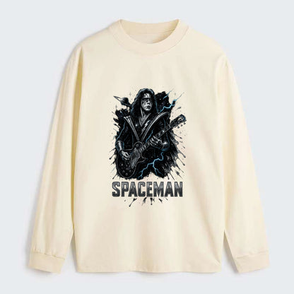 Silver Splash - Classic Long Sleeve Shirt - Beige