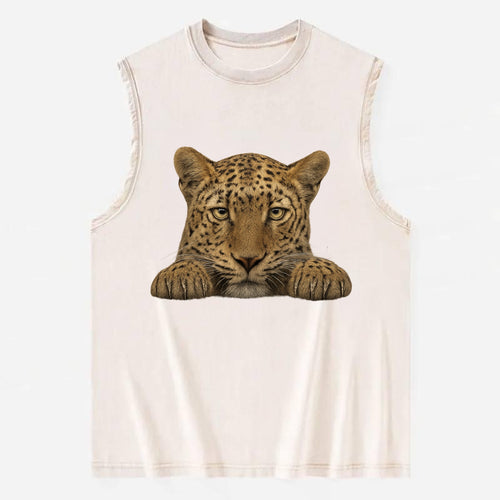 Leopard  - Vintage Washed Tank