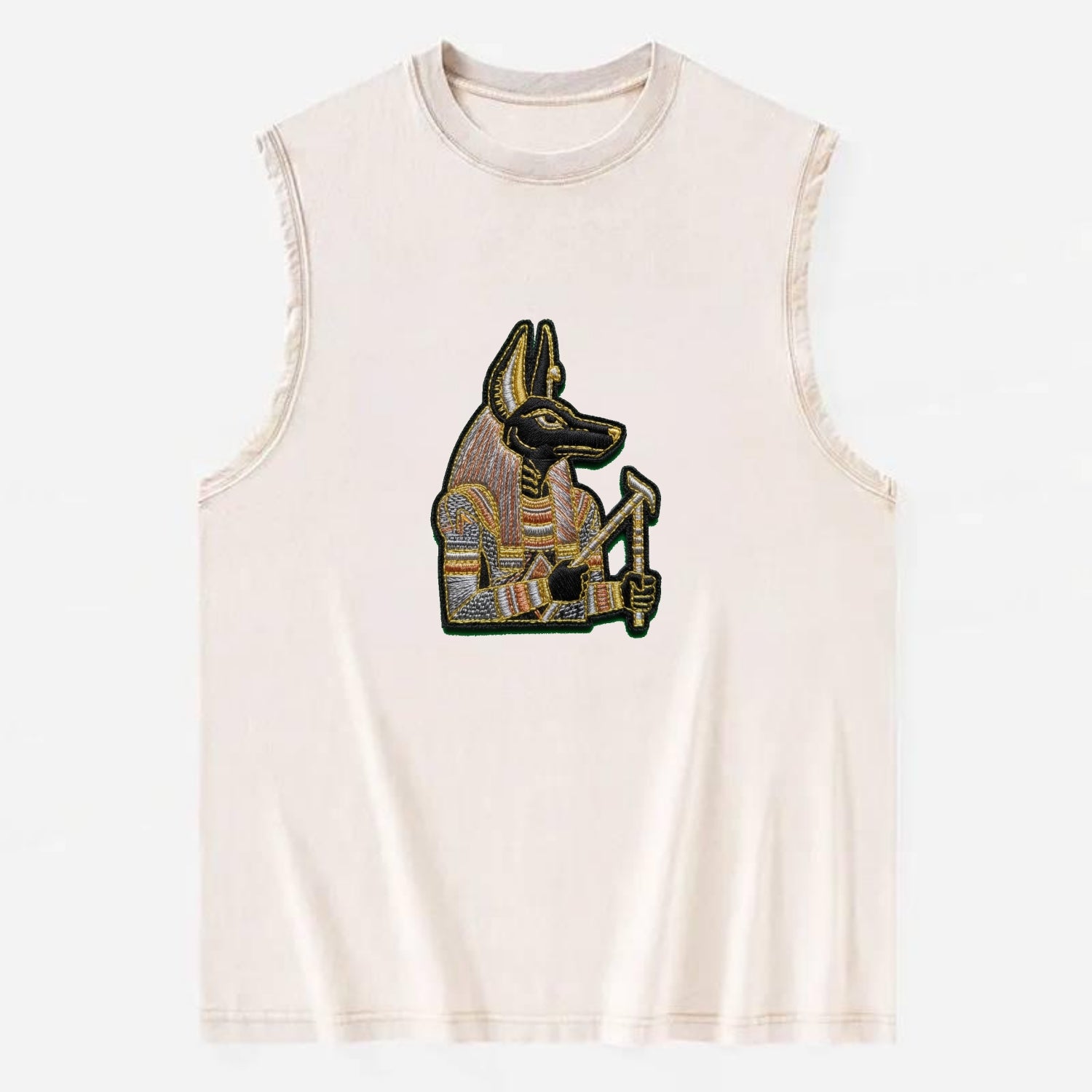 Anubis - Vintage Washed Tank - Beige