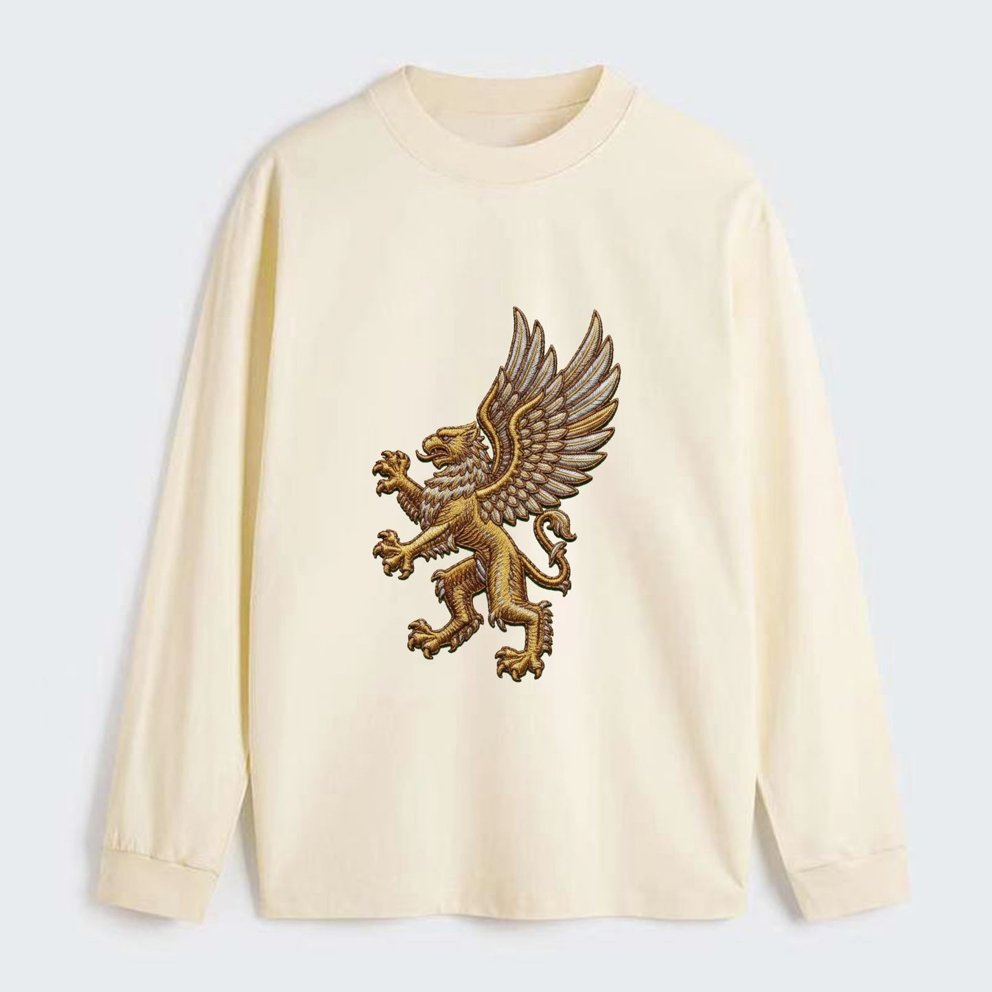 Griffin - Classic Long Sleeve Shirt - Beige