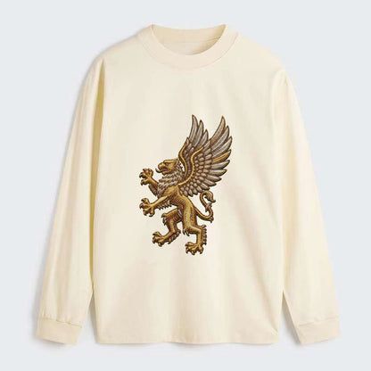 Griffin - Classic Long Sleeve Shirt - Beige