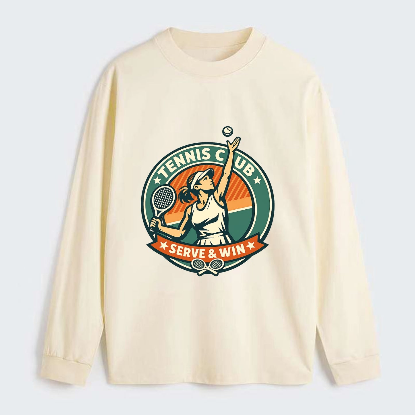Ace in Motion - Classic Long Sleeve Shirt - Beige