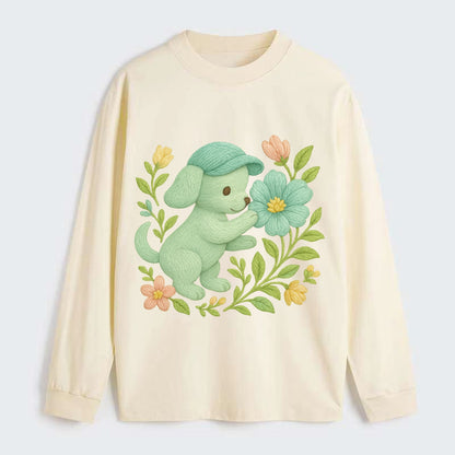 Mint Puppy - Classic Long Sleeve Shirt - Beige