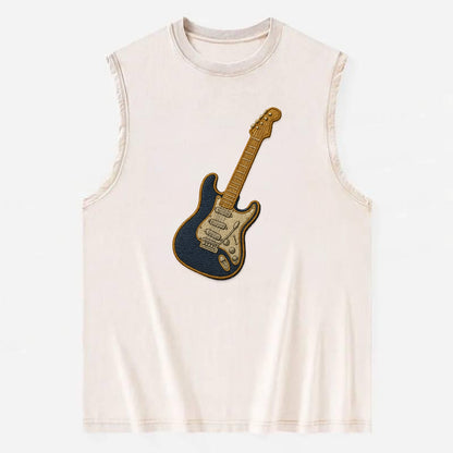 Electric Guitar  - Vintage Washed Tank - Beige