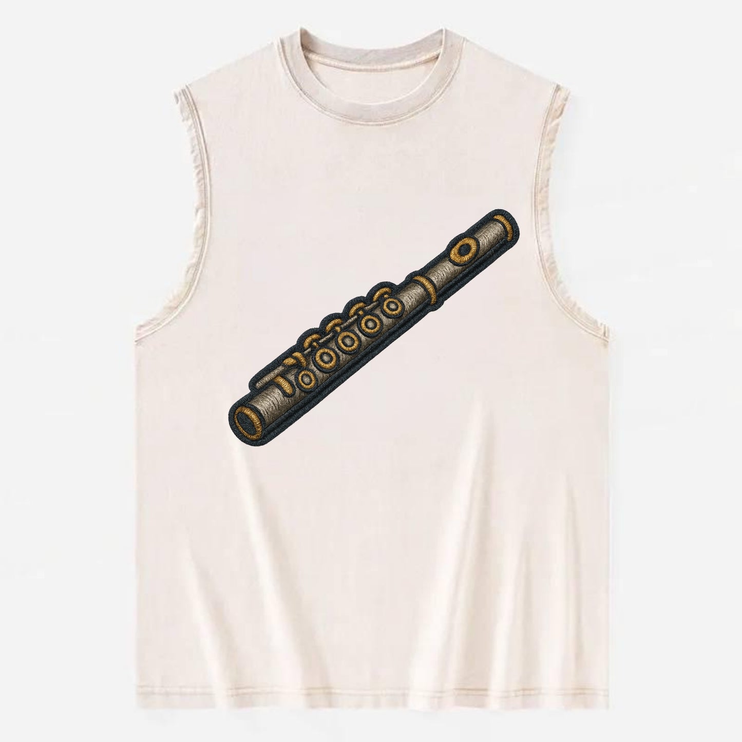 Flute  - Vintage Washed Tank - Beige