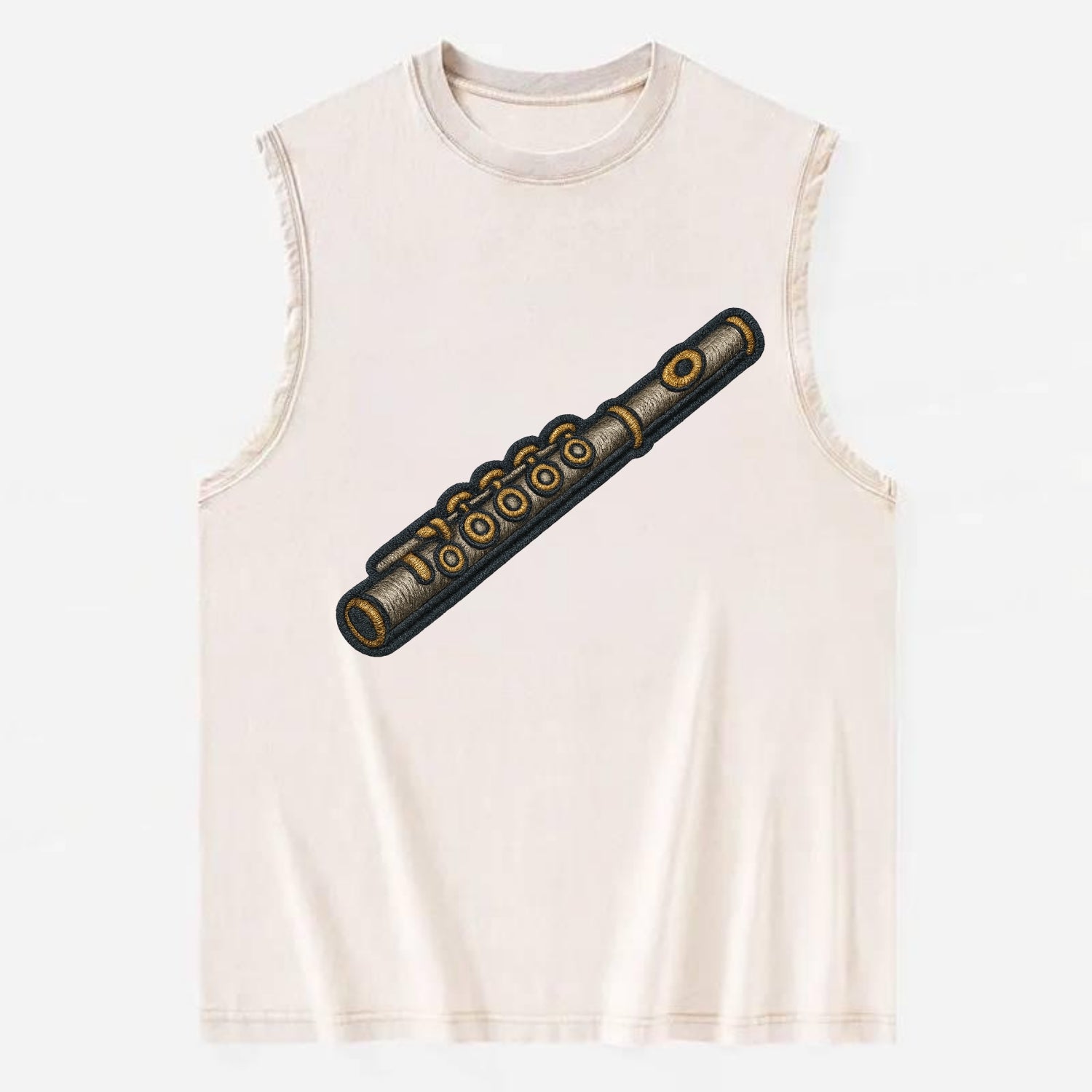 Flute  - Vintage Washed Tank - Beige