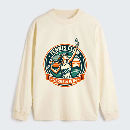 Ace of the Court - Classic Long Sleeve Shirt - Beige