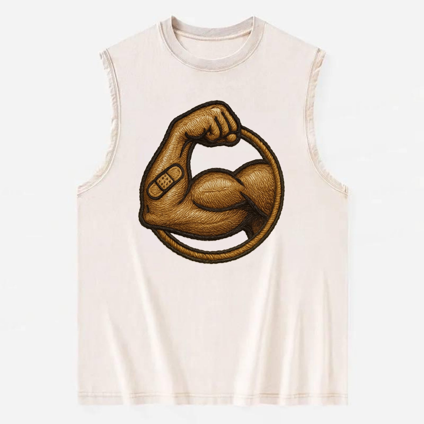 Sore Today Strong Tomorrow  - Vintage Washed Tank - Beige