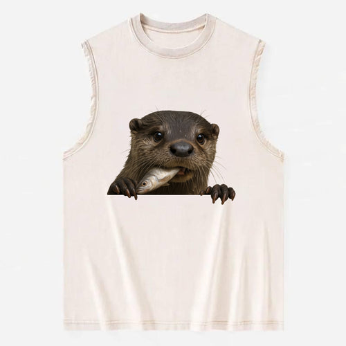 River Otter  - Vintage Washed Tank