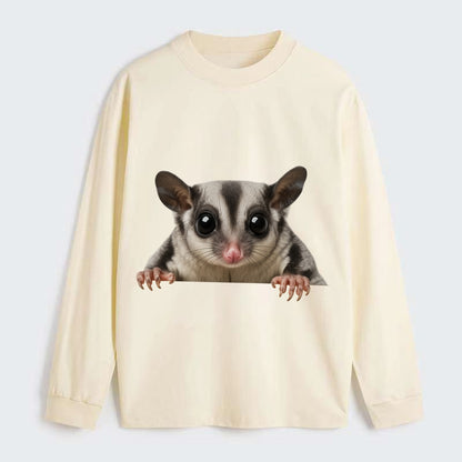 Sugar Glider  - Classic Long Sleeve Shirt - Beige