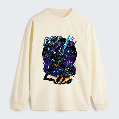 Ace Birthday Celebration - Classic Long Sleeve Shirt - Beige