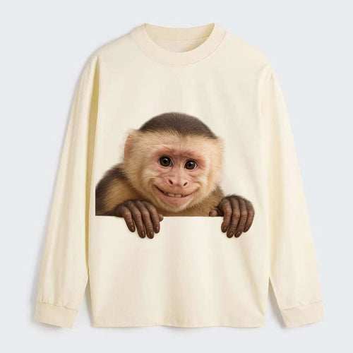 Capuchin Monkey  - Classic Long Sleeve Shirt