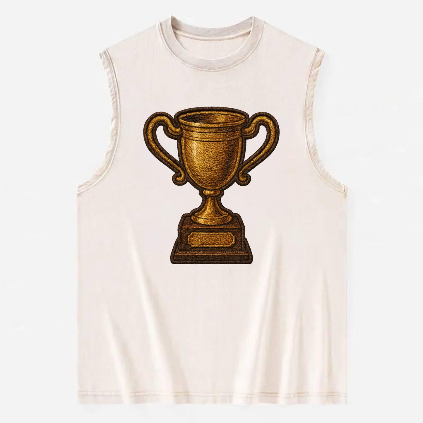 Trophy Cup  - Vintage Washed Tank - Beige