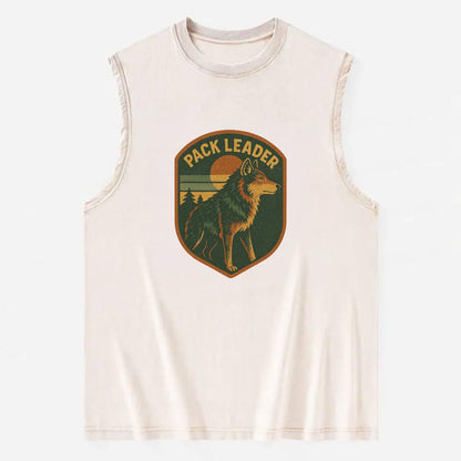 Pack Leader  - Vintage Washed Tank - Beige