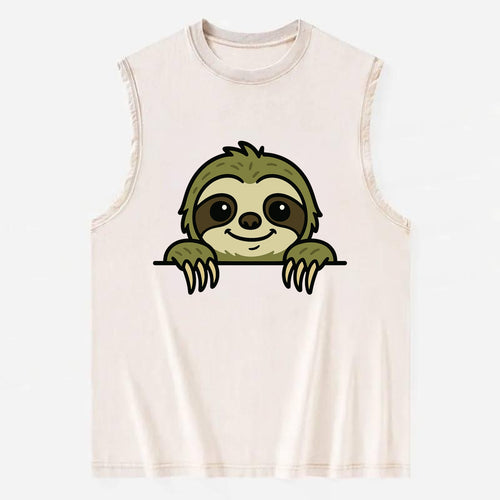 Sloth  - Vintage Washed Tank
