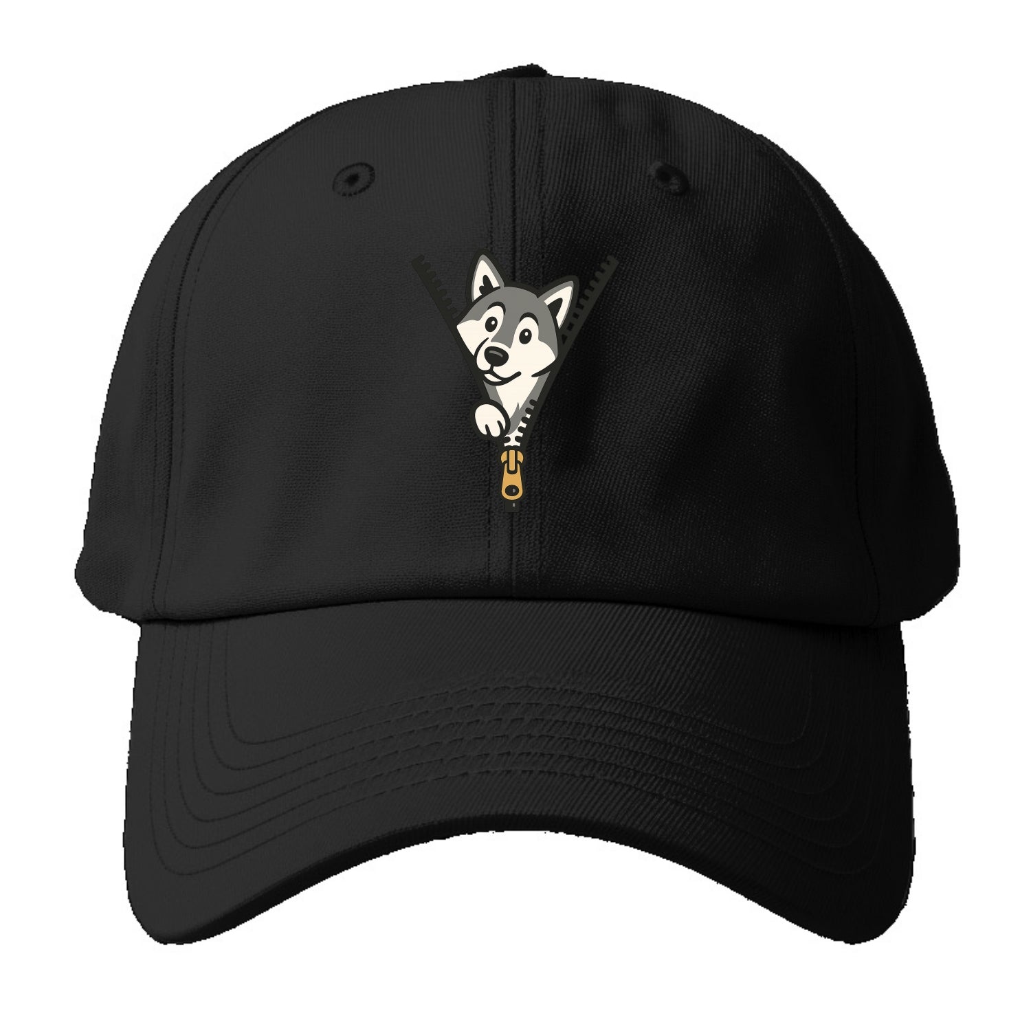 Alaskan Malamute - Baseball Cap - Black