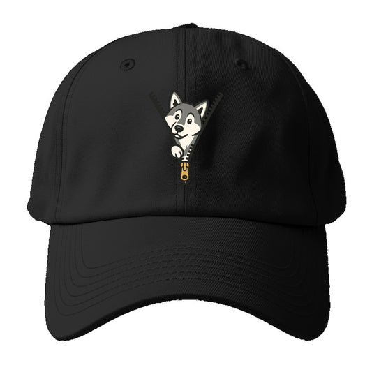 Alaskan Malamute - Baseball Cap - Black