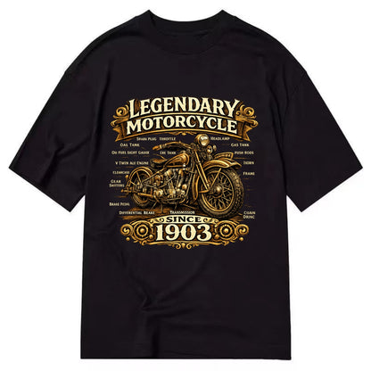 Legendary Motorcycle 1903 - Classic T-shirt - Black