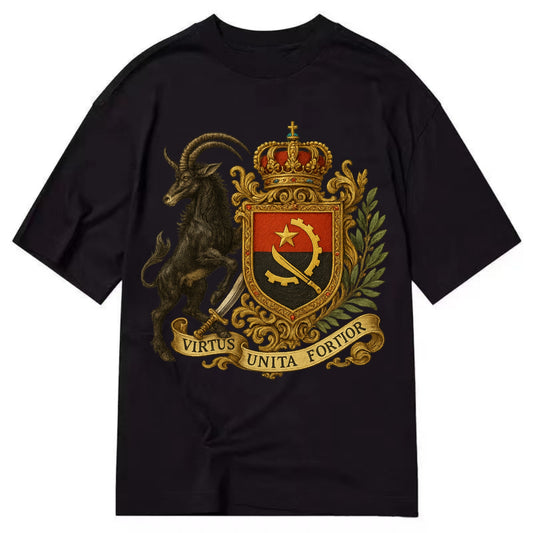 Angola Giant Sable Emblem  - Classic T-shirt - Black