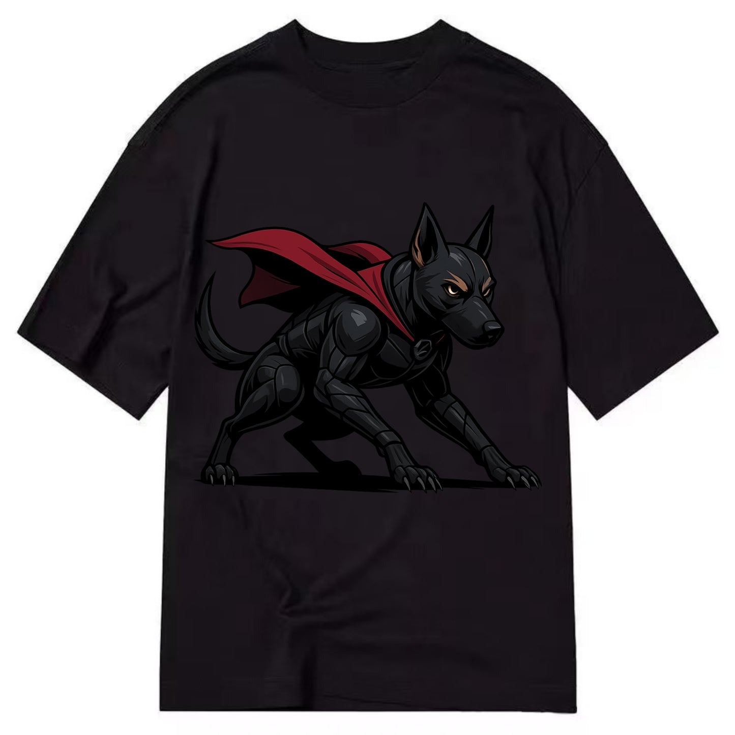 Belgian Malinois Black Panther  - Classic T-shirt - Black
