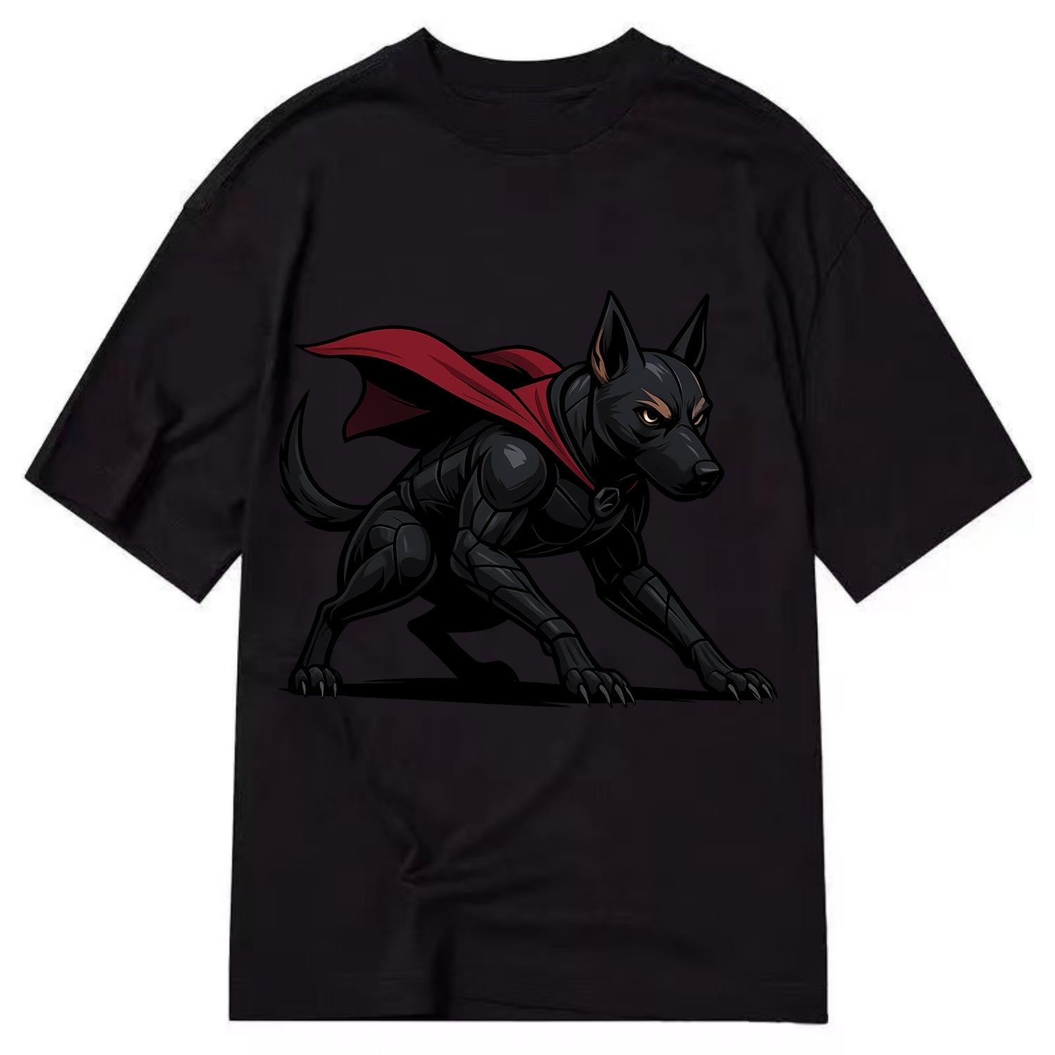 Belgian Malinois Black Panther  - Classic T-shirt - Black