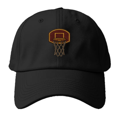 Basketball Hoop  - Baseball Cap - Black