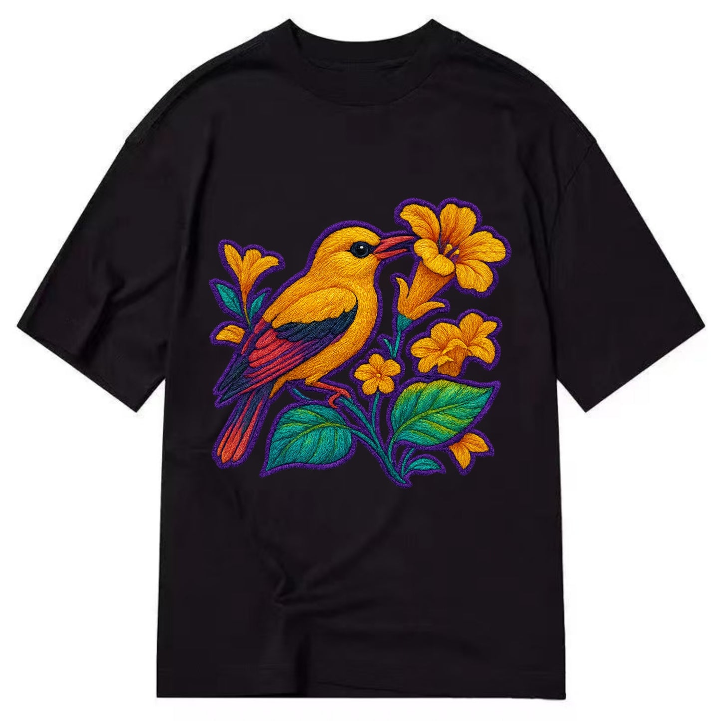 Golden Oriole - Classic T-shirt - Black
