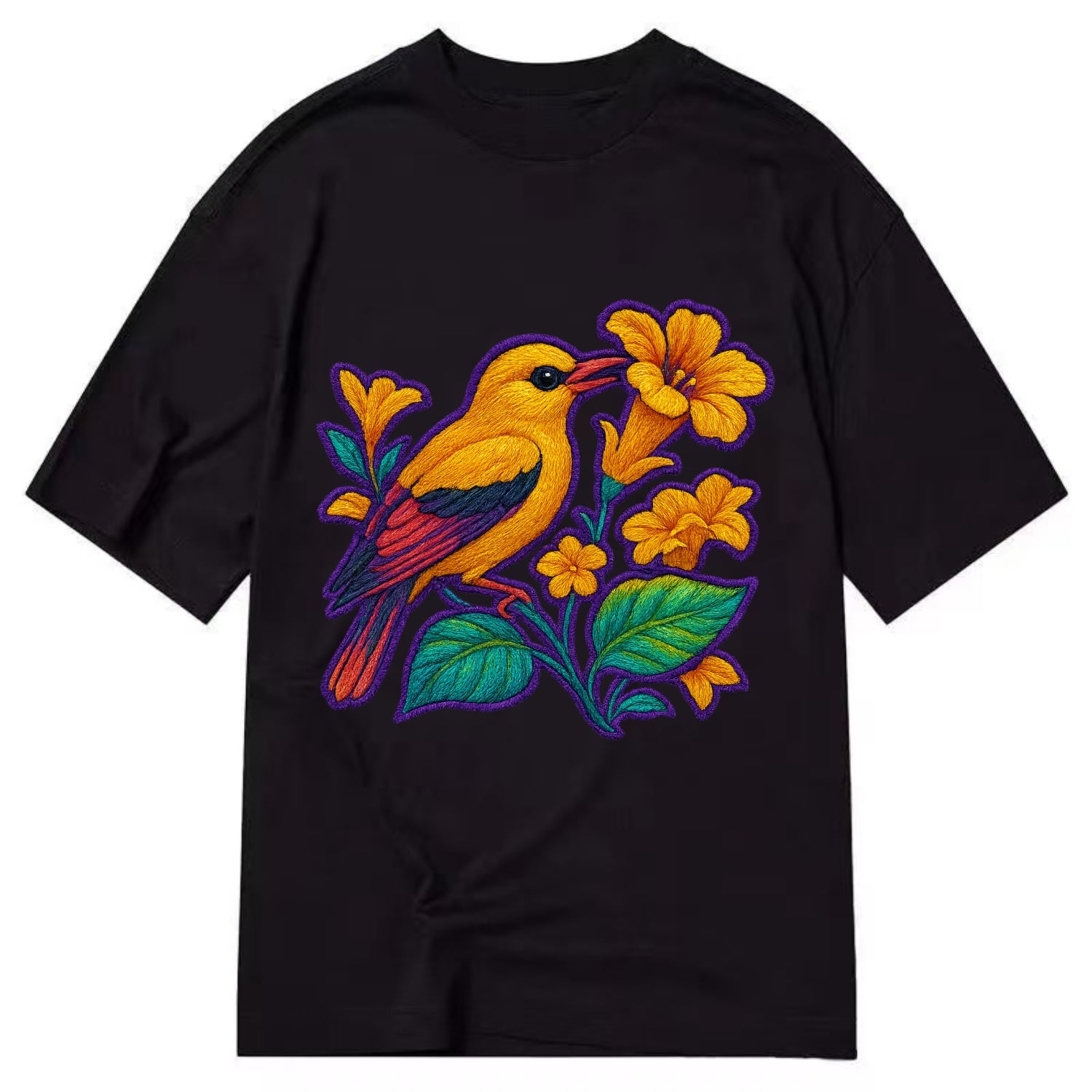 Golden Oriole - Classic T-shirt - Black