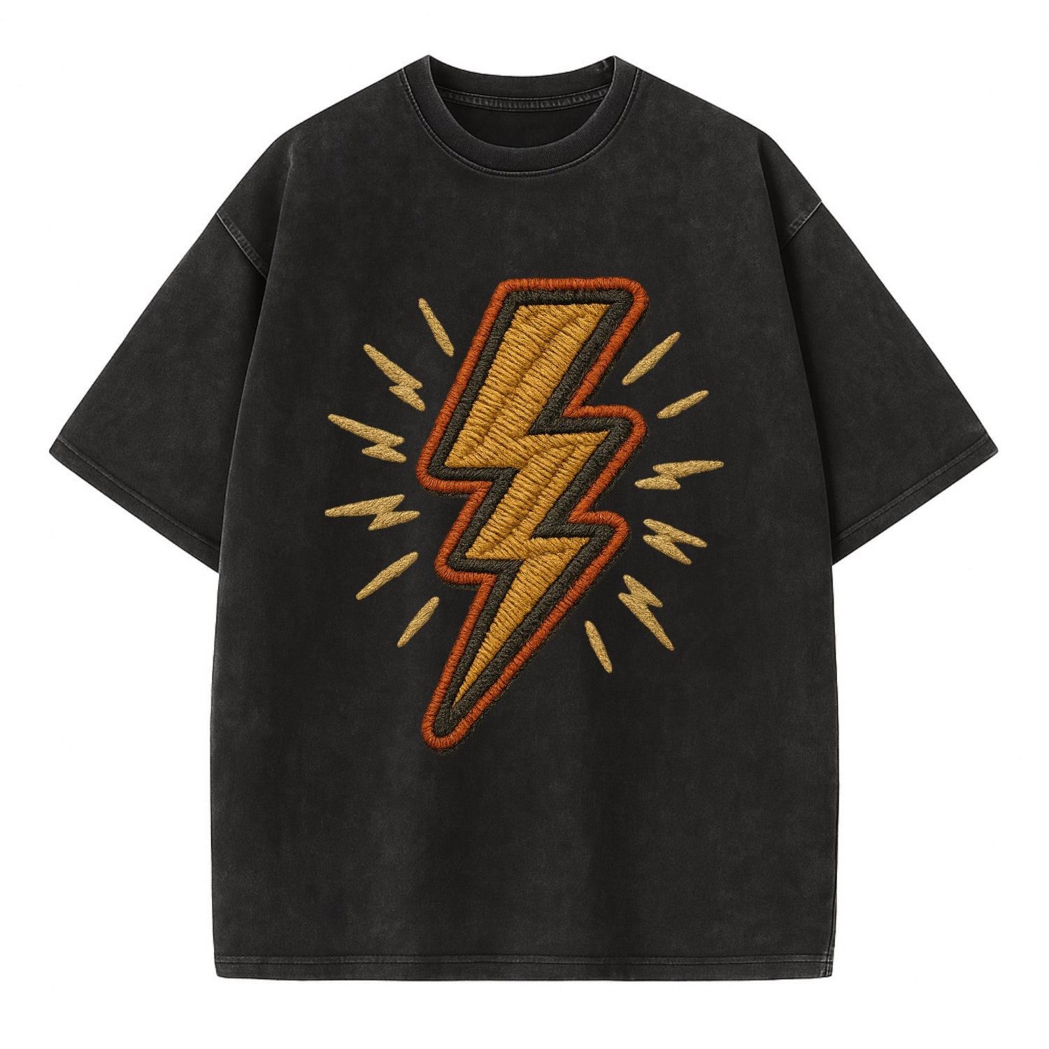 Lightning Bolt  - Vintage T-shirt - Black