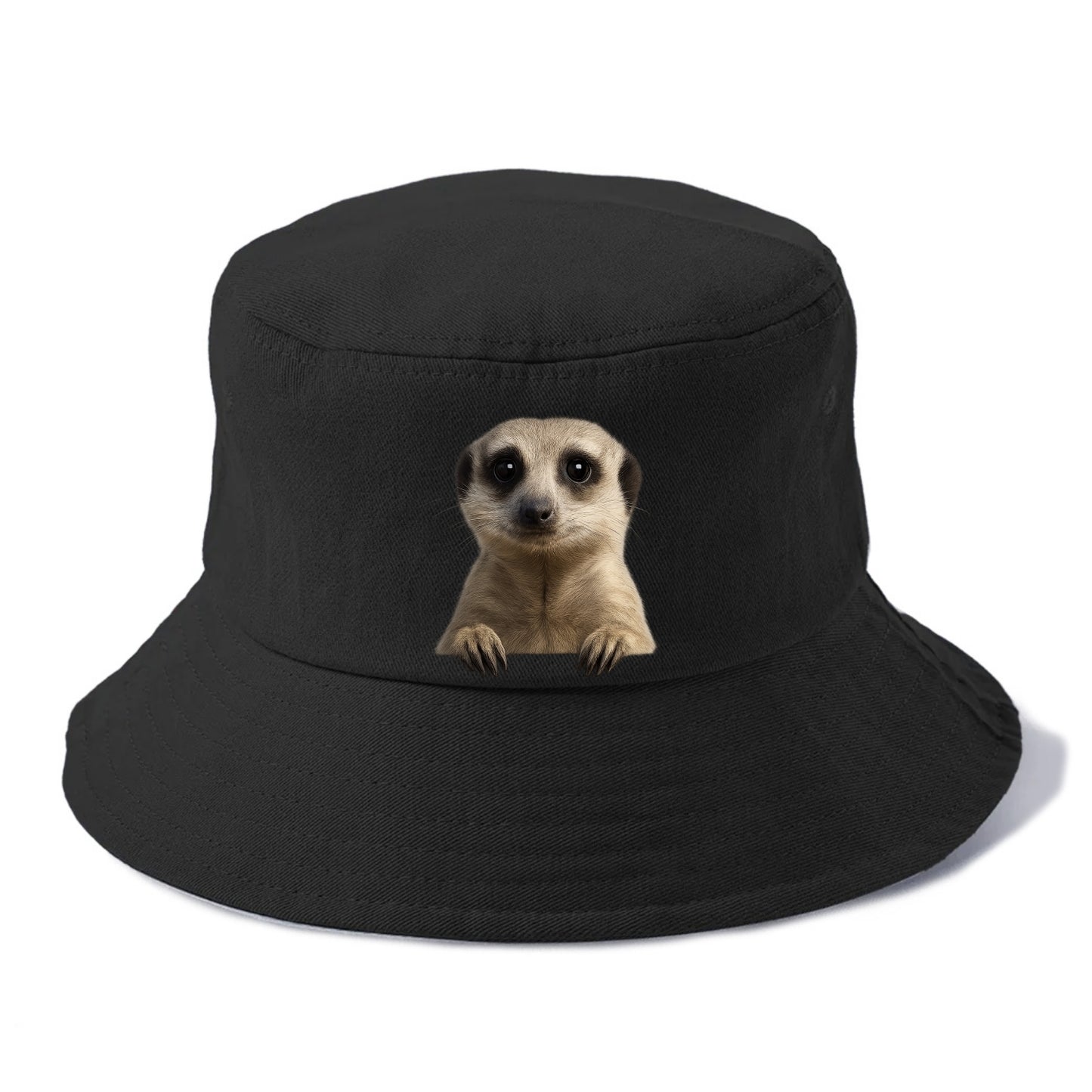 Meerkat  - Bucket Hat - Black