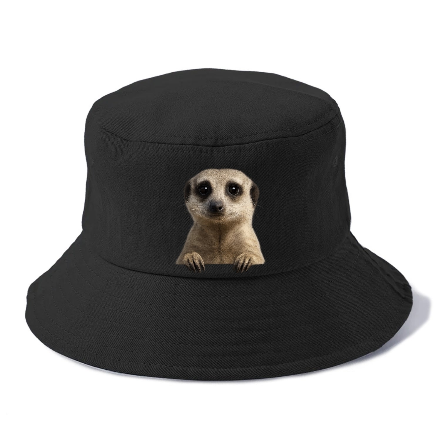 Meerkat  - Bucket Hat - Black