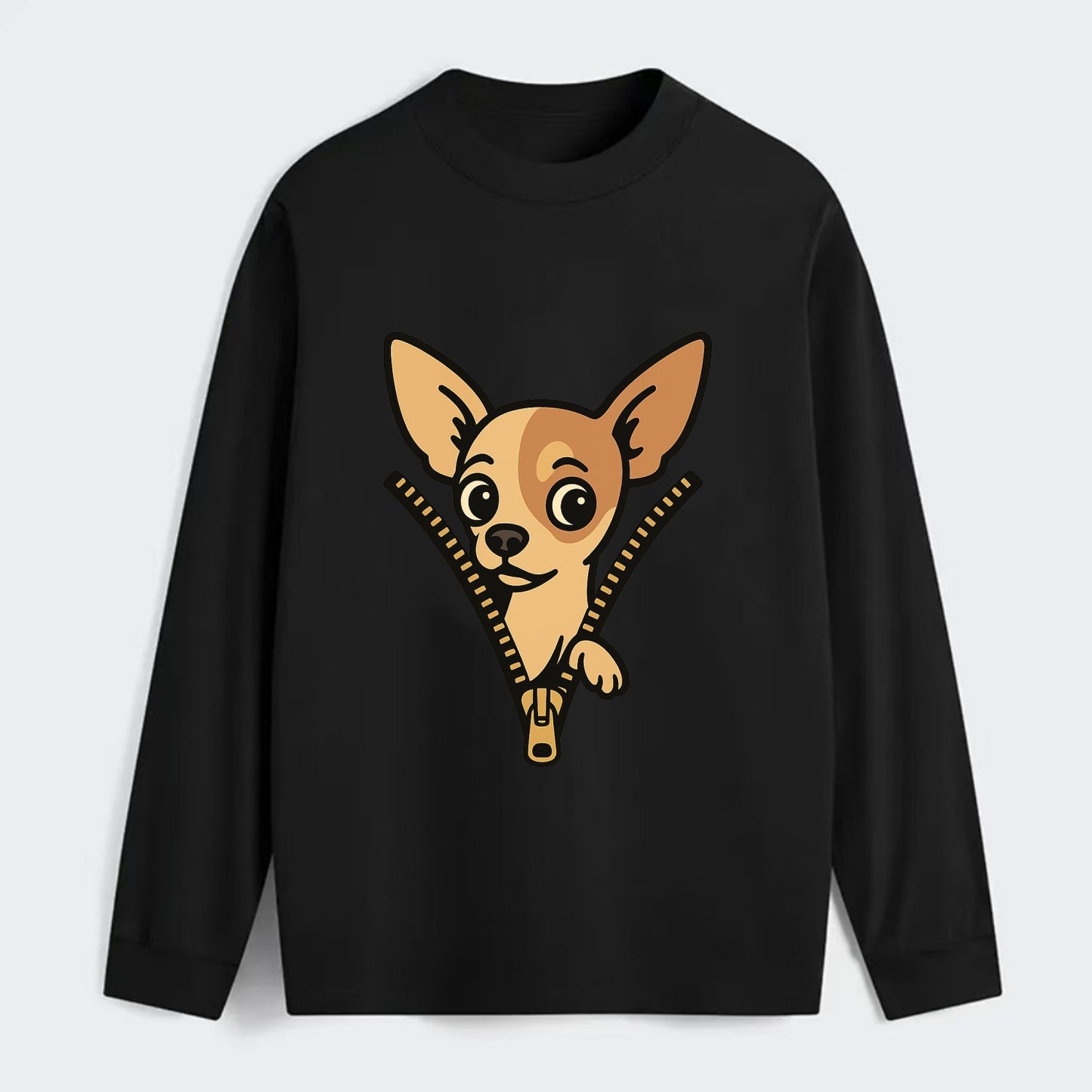 Chihuahua - Classic Long Sleeve Shirt - Black
