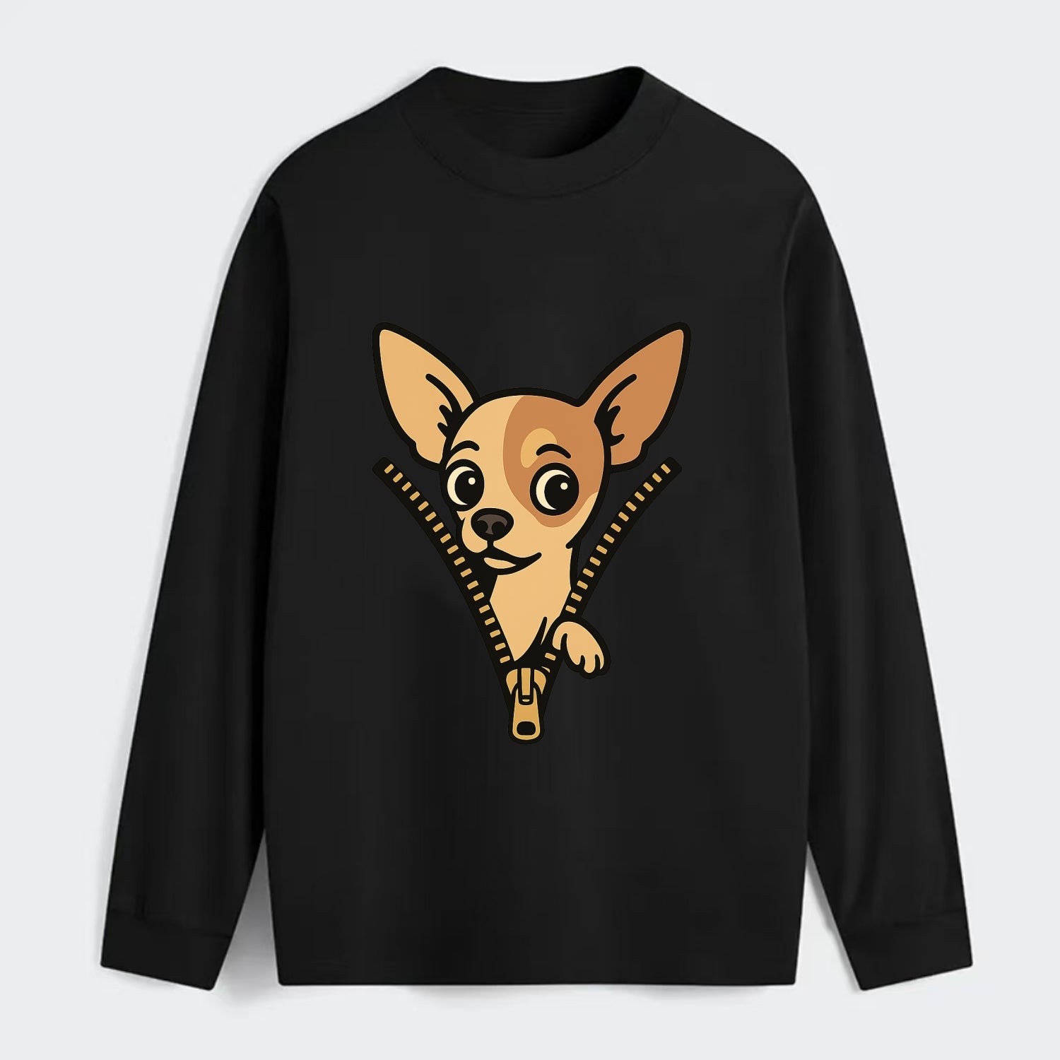 Chihuahua - Classic Long Sleeve Shirt - Black