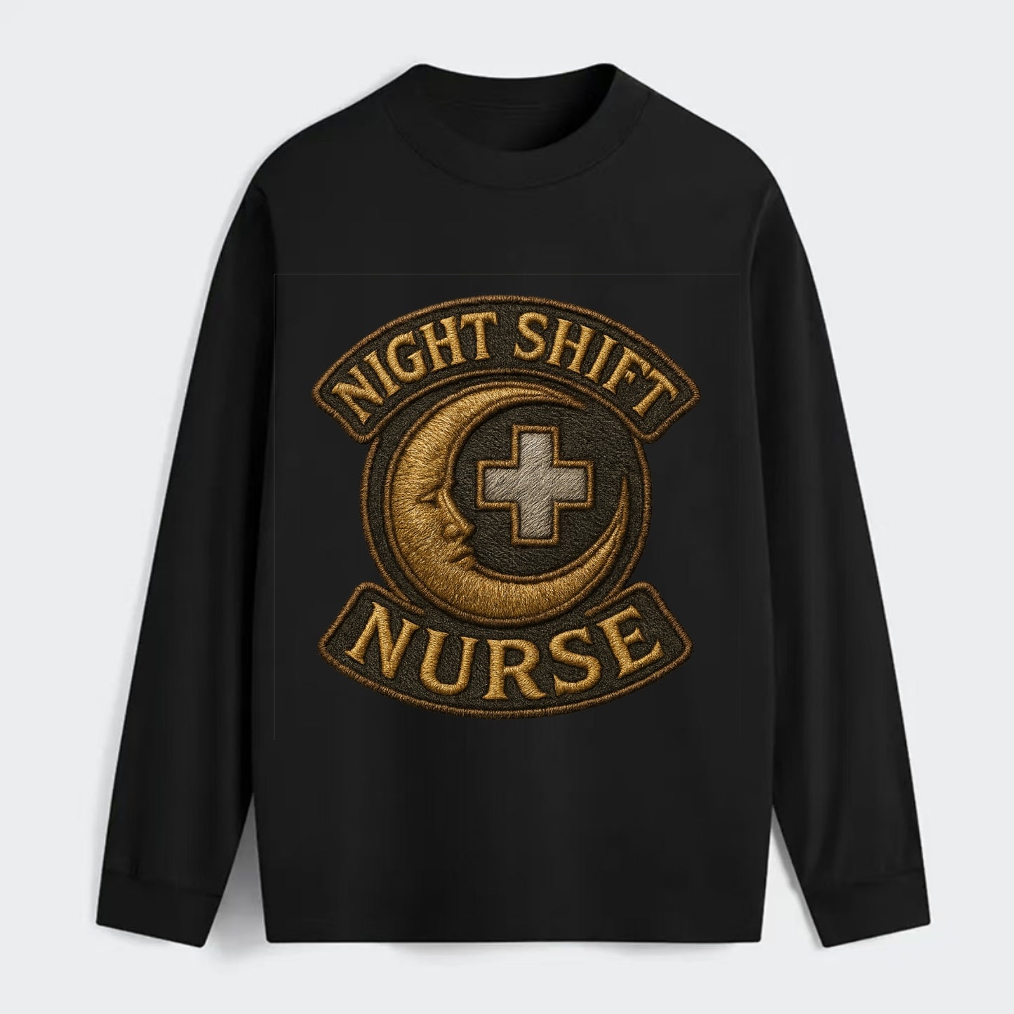 Night Shift Nurse  - Classic Long Sleeve Shirt - Black