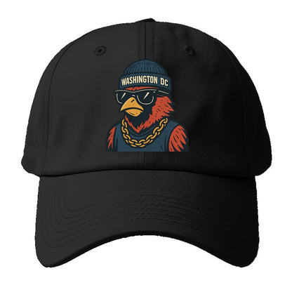 "cardinal" "washington Dc" "dc" "navy" "us East" - Baseball Cap For Big Heads - Black