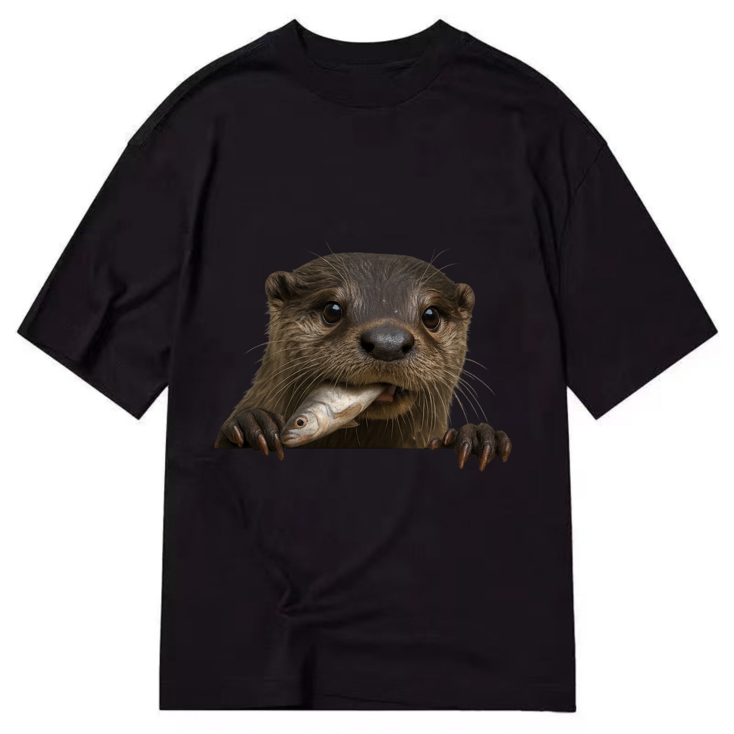 River Otter  - Classic T-shirt - Black