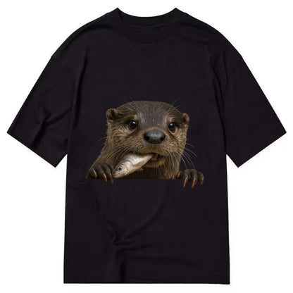 River Otter  - Classic T-shirt - Black