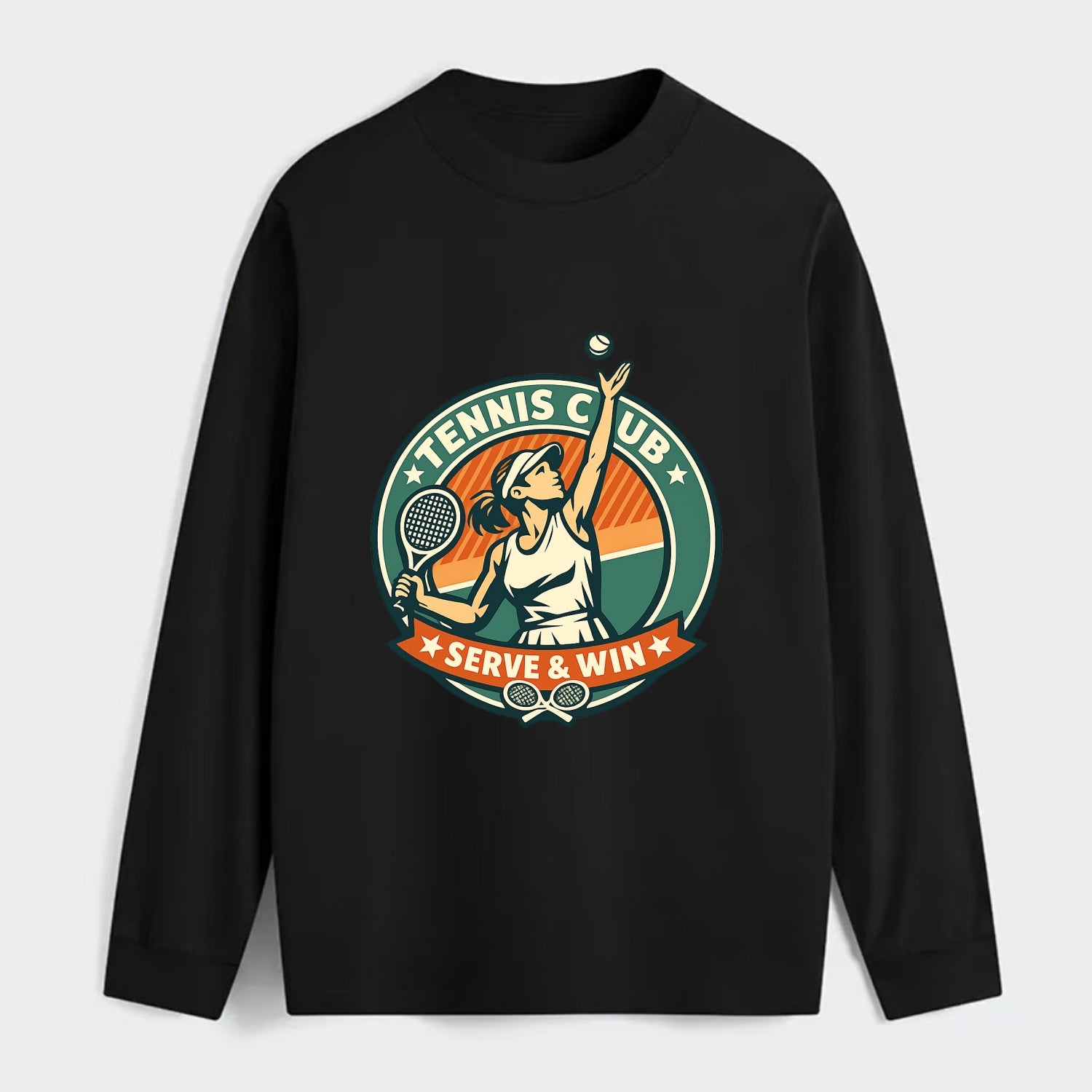 Ace in Motion - Classic Long Sleeve Shirt - Black